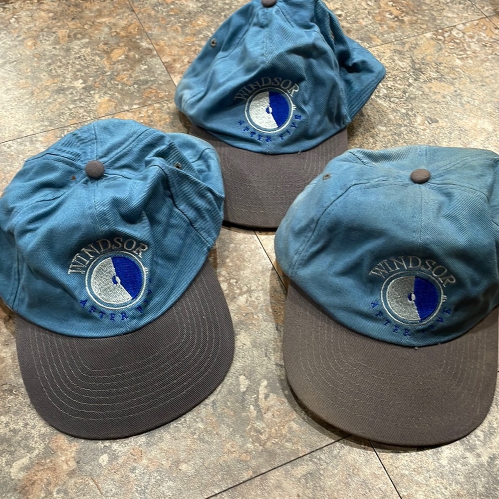 Windsor After Five vintage collectors cap adjustable bundle